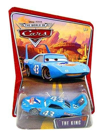 Mattel L5258 1:64 Die-Cast Disney Pixar "The World of Cars" #43 Dinoco King
