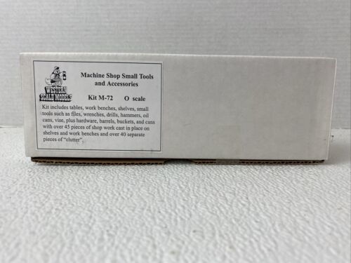 Western Scale Models M-72 O Machine Shop Small Tools & Accessories Kit