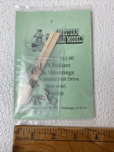 Western Scale Models M-71 O Belt Strikers w/ Mountings for Overhead Belt Drive