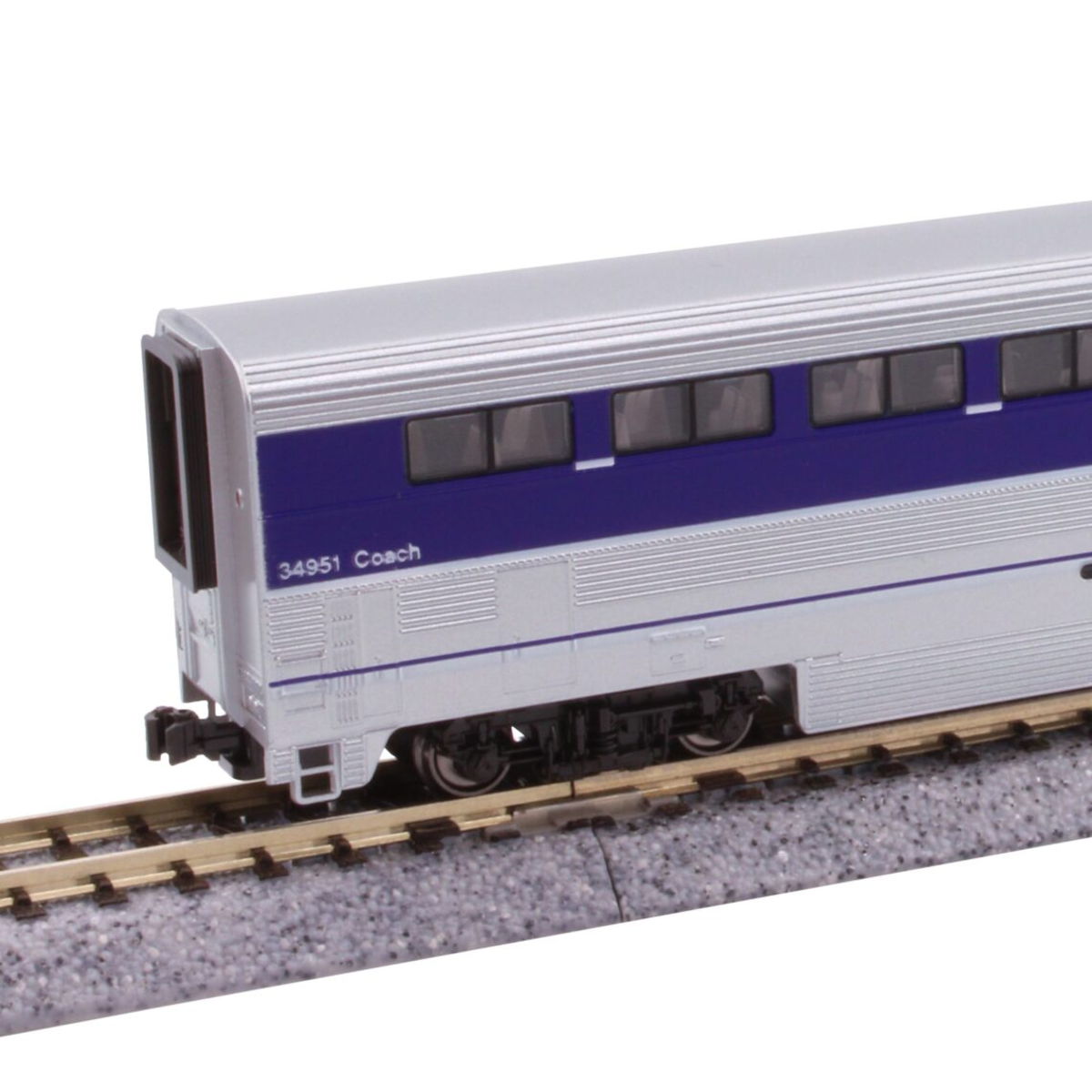 Kato 106-9002 N Amtrak Pacific Surfliner 4 Car Add-on Set
