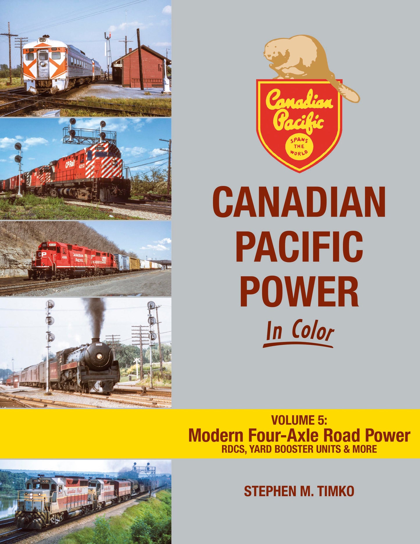 Morning Sun Books 1784 CP Power In Color Volume 5: Modern Four-Axle Road Power