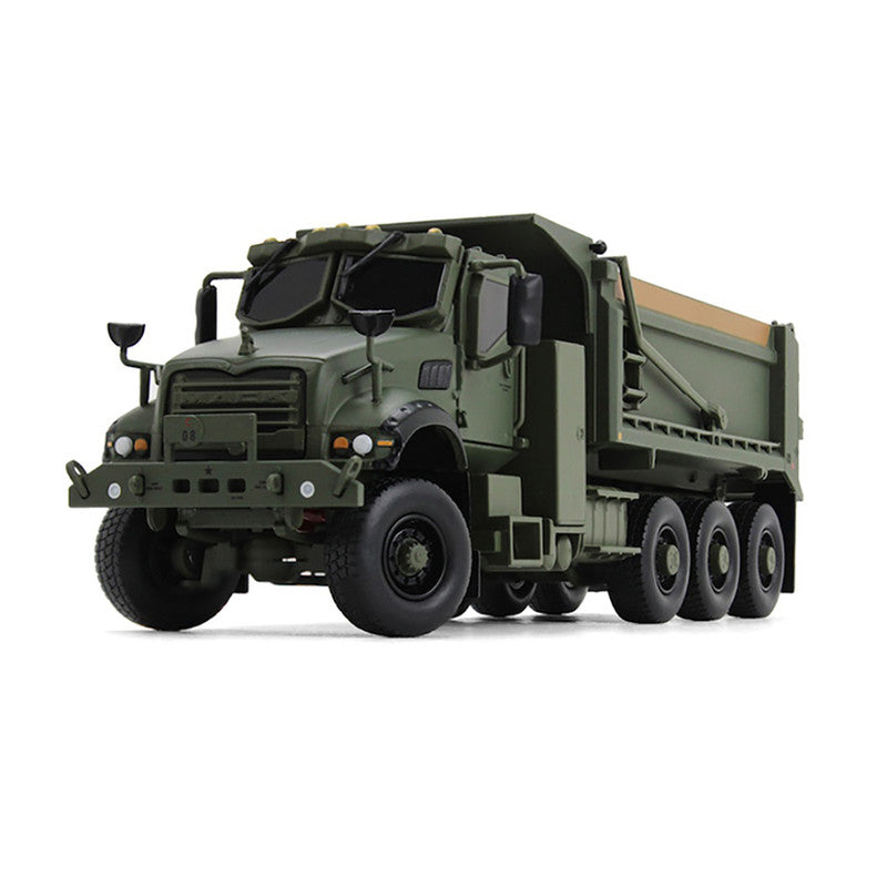 First Gear 50-3493 1:50 Green Mack Defense M917A3 Heavy Dump Truck