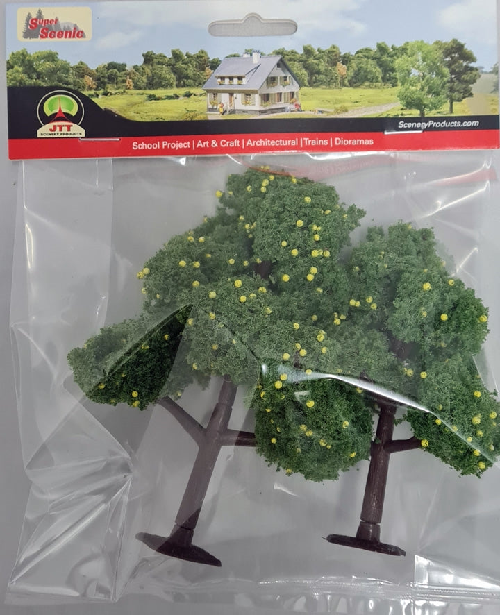 JTT Scenery Products 92138 O 4-5" Lemon Trees (Pack of 2)