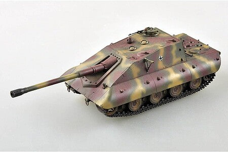 Easy Models 35122 1:72 Assembled JGPZ E-100 Brown/Khaki Camouflage Tank Model