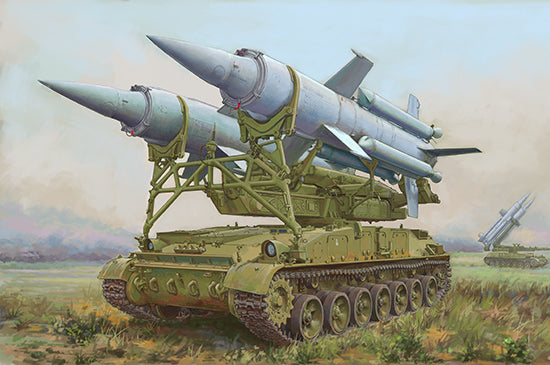 Trumpeter 07178 1:72 Soviet 2K11A SAM-4 Air Defense Missile Launcher Plastic Kit
