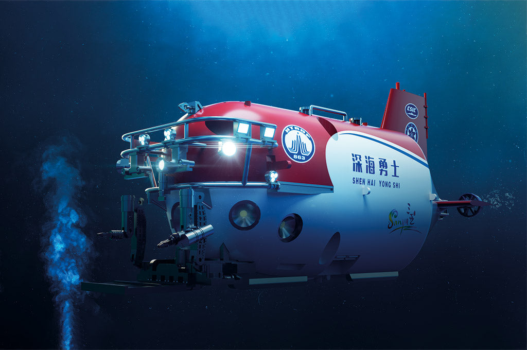 Trumpeter 07401 1:72 "Deep Sea Warrior" 4500m Manned Submersible Plastic Kit