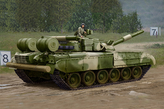 Trumpeter 09581 1:35 Russian T-80UD Main Battle Tank Plastic Model Kit - Early