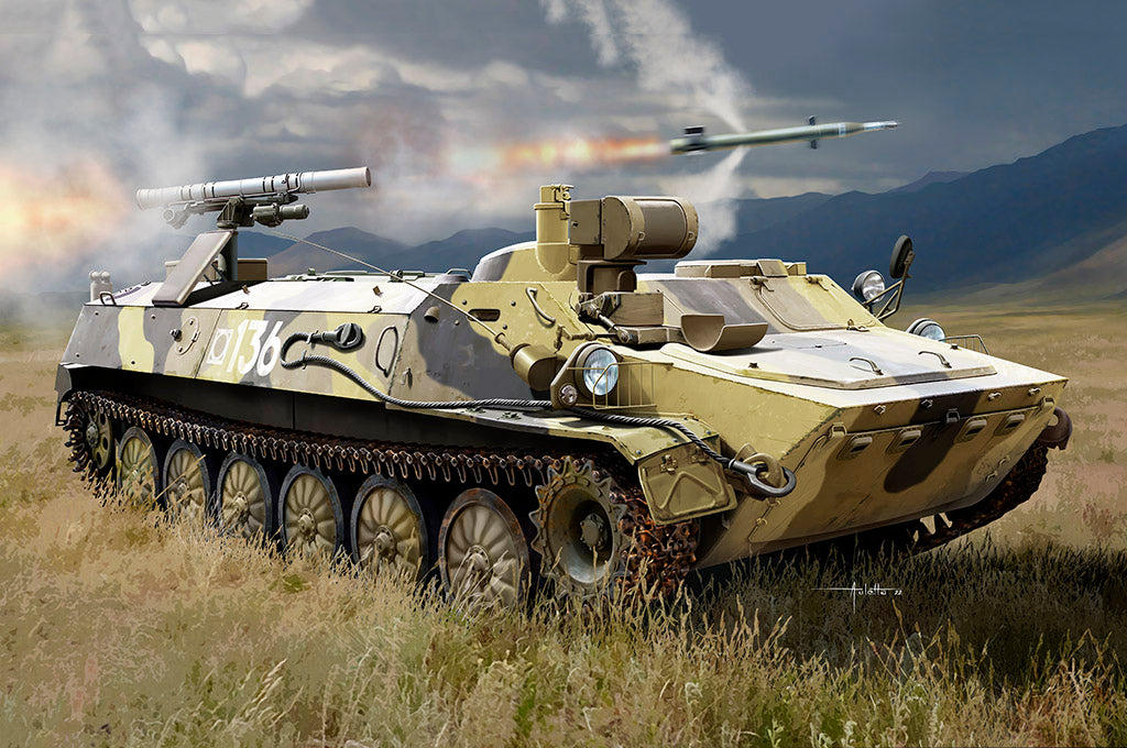 Trumpeter 09605 1:35 Russian 9P149 Launching Vehicle Kit w/9K114 Shturm-S