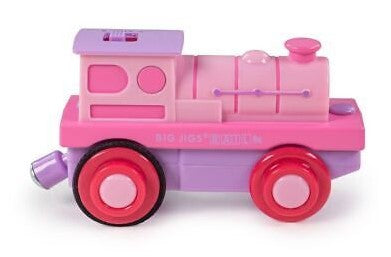 Big Jig Rails BJT310 HO Pink & Purple Battery Locomotive Engine
