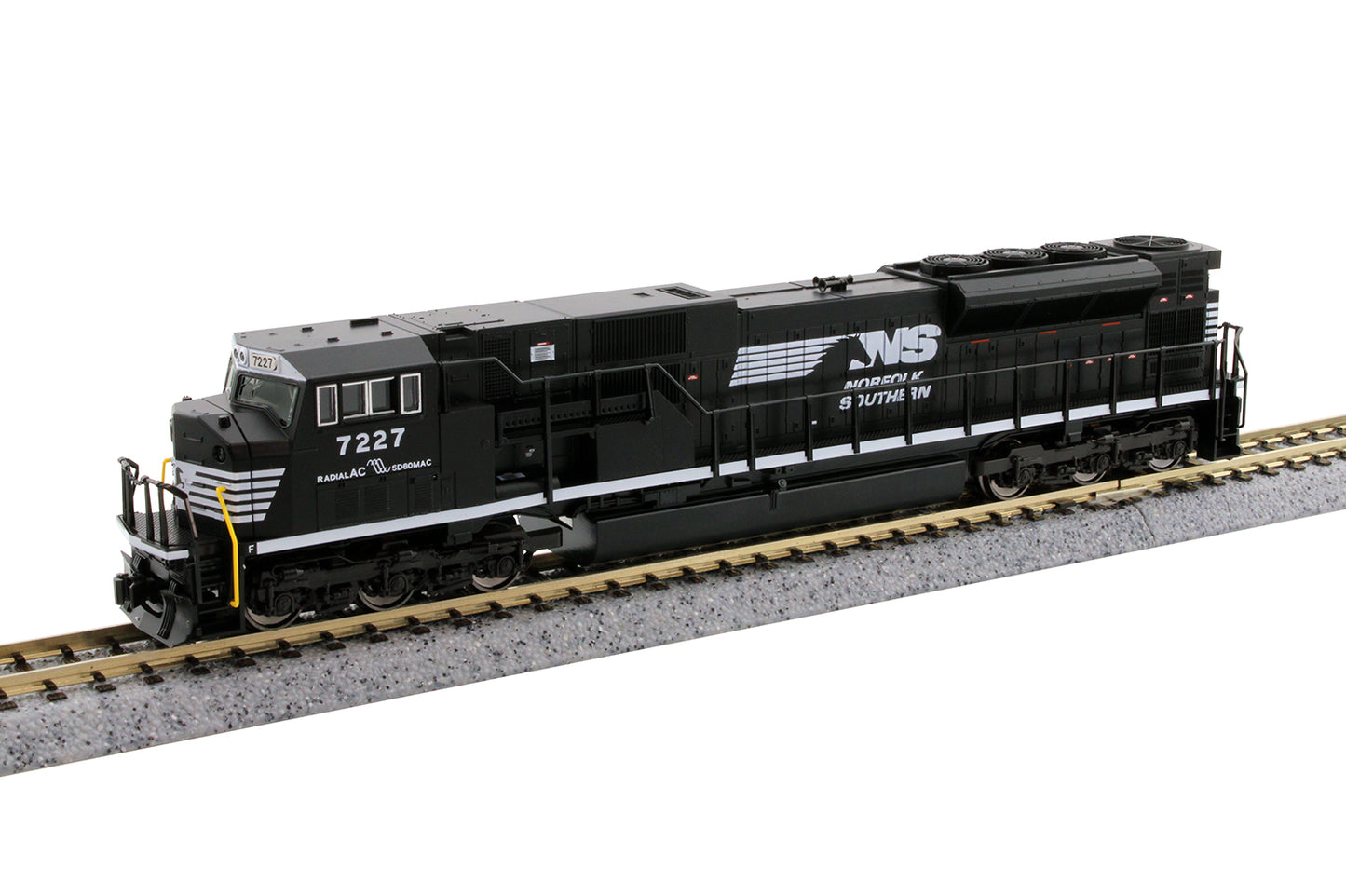 Kato 176-5518 N Norfolk Southern SD80MAC Diesel Locomotive #7227