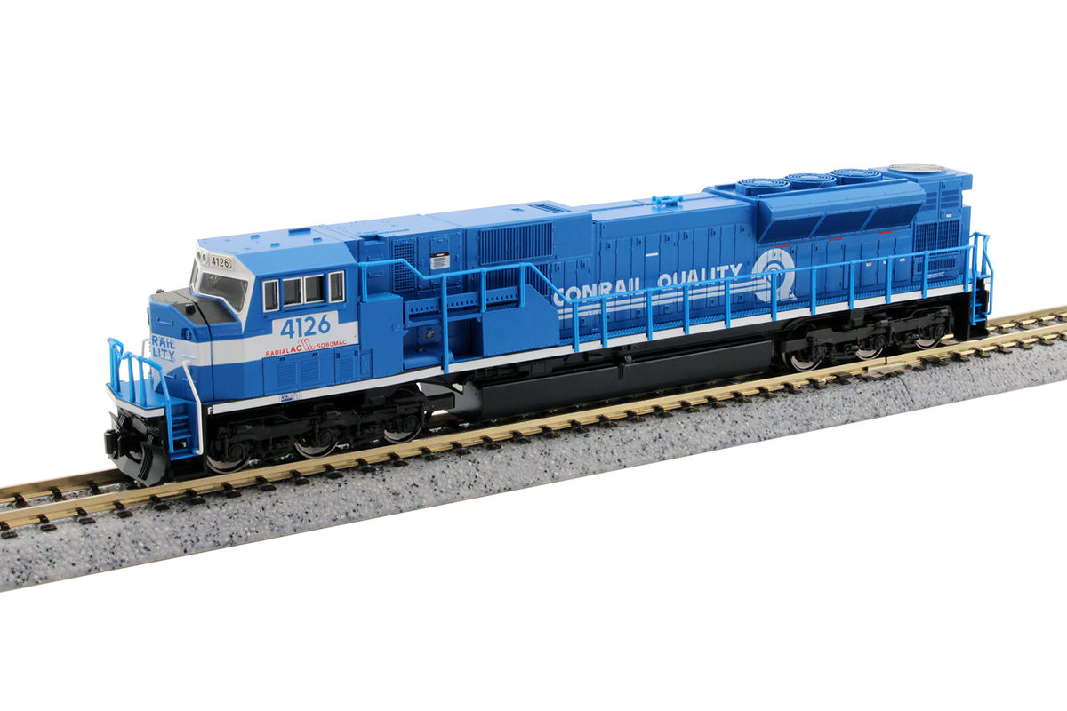 Kato 176-5516 N Conrail SD80MAC Diesel Locomotive #4126