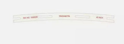 Melcam Models 1532229 OO/HO Gauge 42" Radius 1066.8mm Tracksetta