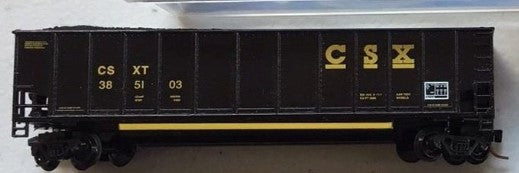 E&C Shops 385103 N Scale CSX Johnstown Twin Tub Coalporter Coal Gondola