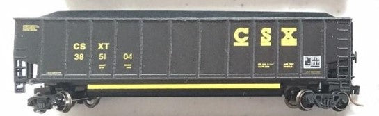 E&C Shops 385104 N Scale CSX Johnstown Twin Tub Coalporter Coal Gondola