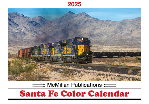 McMillan Publishing SF25 2025 Santa Fe Color Calendar