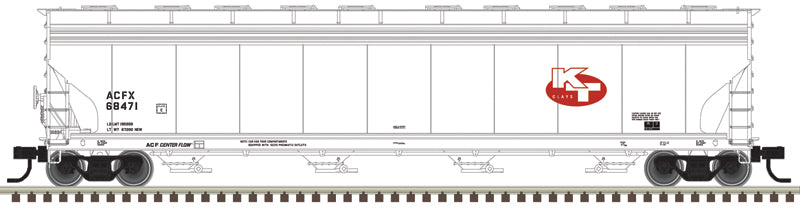 Atlas 20007670 HO KT Clays ACF 5800 Centerflow Plastics Hopper #68444
