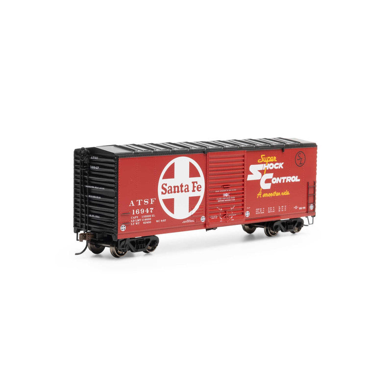 Athearn 69434 HO Santa Fe 40' Modern Box Car #16947