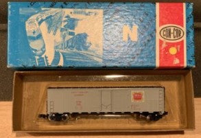Con-Cor 1673-G N Scale Blitz Beer Weinhard Company 50' Reefer Car #36012