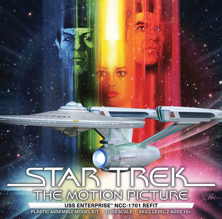 Polar Lights 1006 1:350 Star Trek: USS Enterprise Refit Plastic Model Kit