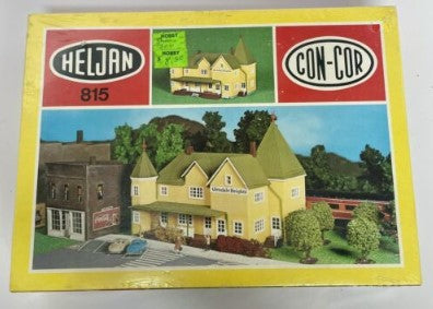 ホビーラジコン con-cor ho scale Con-Cor 815 HO Scale Glendale Heights Building Kit – Trainz