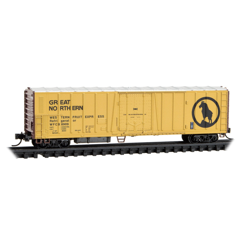 Micro-Trains 08100061 N Great Northern 50' Reefer Car #8909