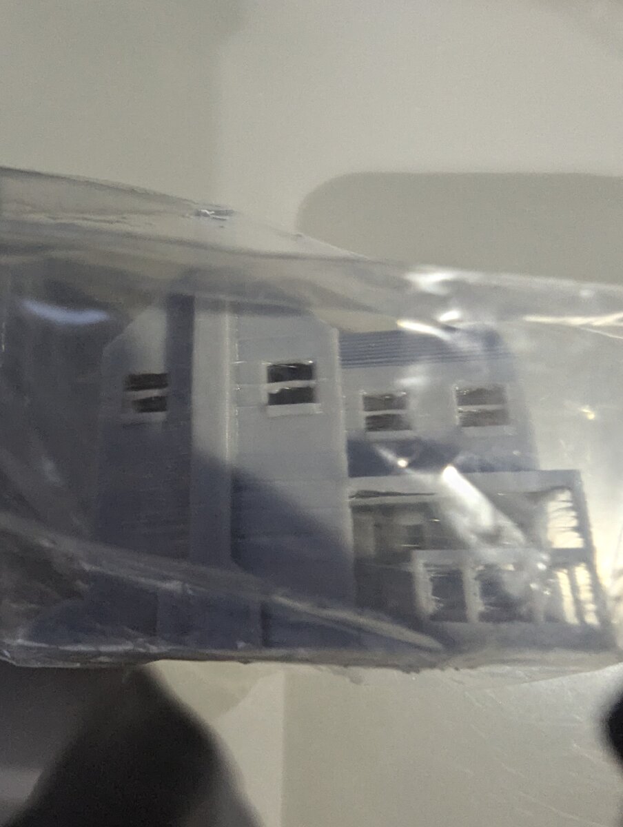 CrutchForm ZF01R Z Scale 3D Printed Undecorated Plastic Country House