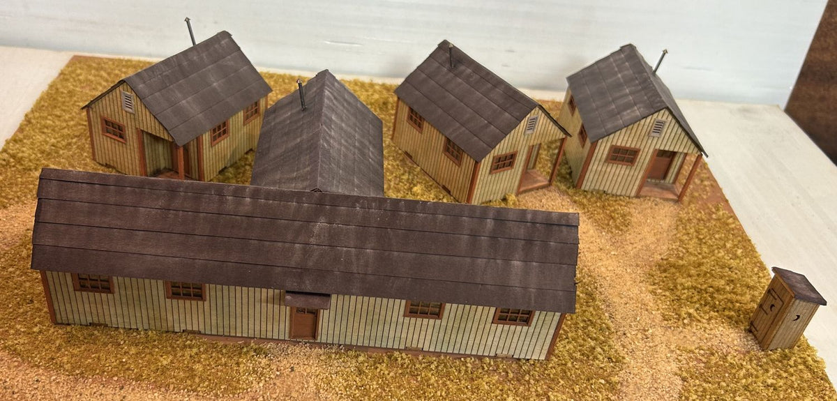 Motrak Models 83035 HO Logging Camp with Mess Hall