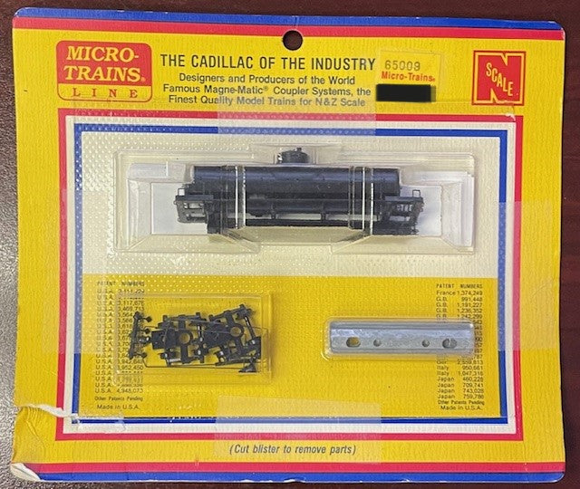 Kadee 081684-1 N Micro-Trains Line Undecorated 39' Tank Car Kit