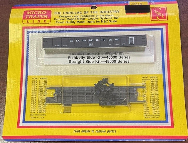 Kadee 081684-1 N Micro-Trains Line Delaware & Hudson 50' Gondola Kit