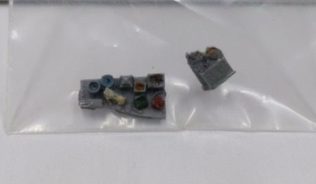 Model Tech Studios D1092P N Roadside Garbage Pre Aged Piles # 2 (Pack of 2)