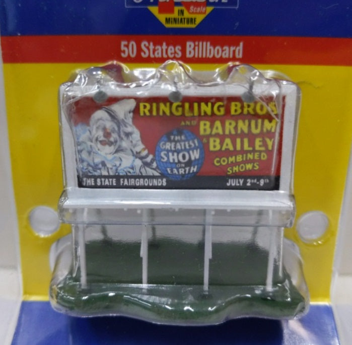 Athearn 10357 N Scale Ringling Bros Barnum & Bailey 50 States Billboard