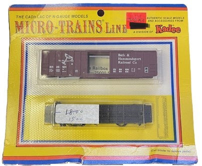 Kadee 081684-1 Micro-Trains Line B. H. "The Champagne Trail" Boxcar Kit