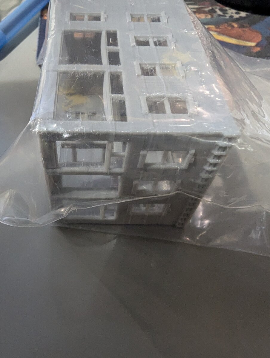 CrutchForm Z209R Z Scale 3D Printed Storefront Building Structure