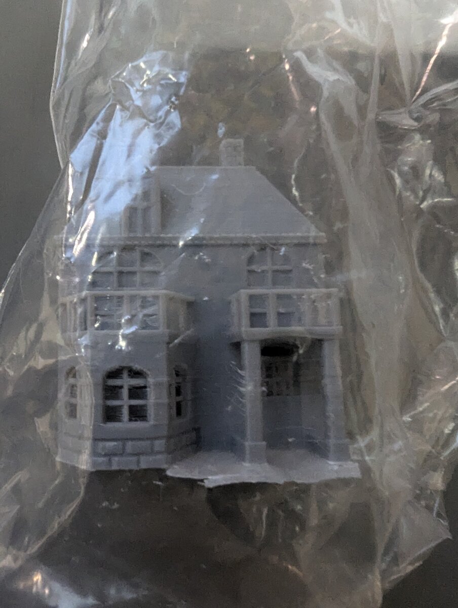 CrutchForm ZG03L Z Scale 3D Printed Two Story House Structure
