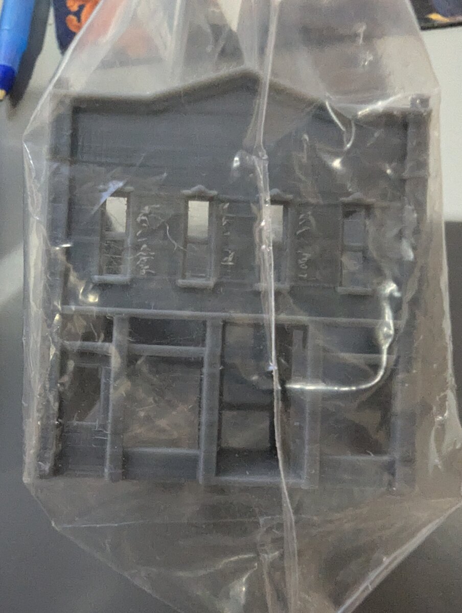 CrutchForm Z206R Z Scale 3D Printed Store Building Structure
