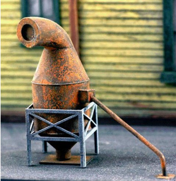 Model Tech Studios D1068 N Scale Rooftop Dust Collector Style 1 Kit