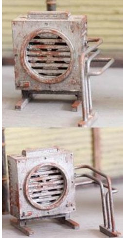 Model Tech Studios D1133 N Rooftop Mechanical Condensor Unit Kit (Pack of 2)