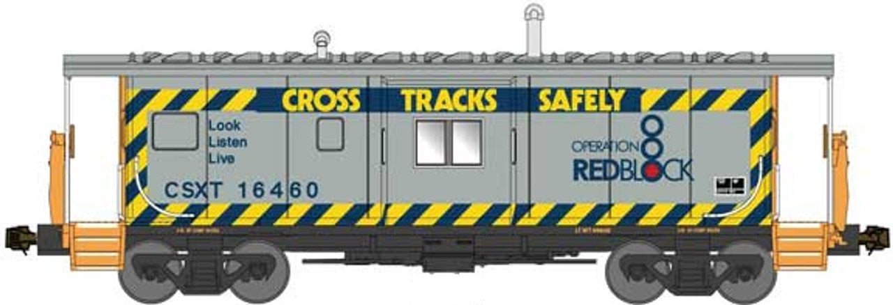 Bluford Shops 44320 N CSXT Phase 4 International Car Bay Window Caboose #16460
