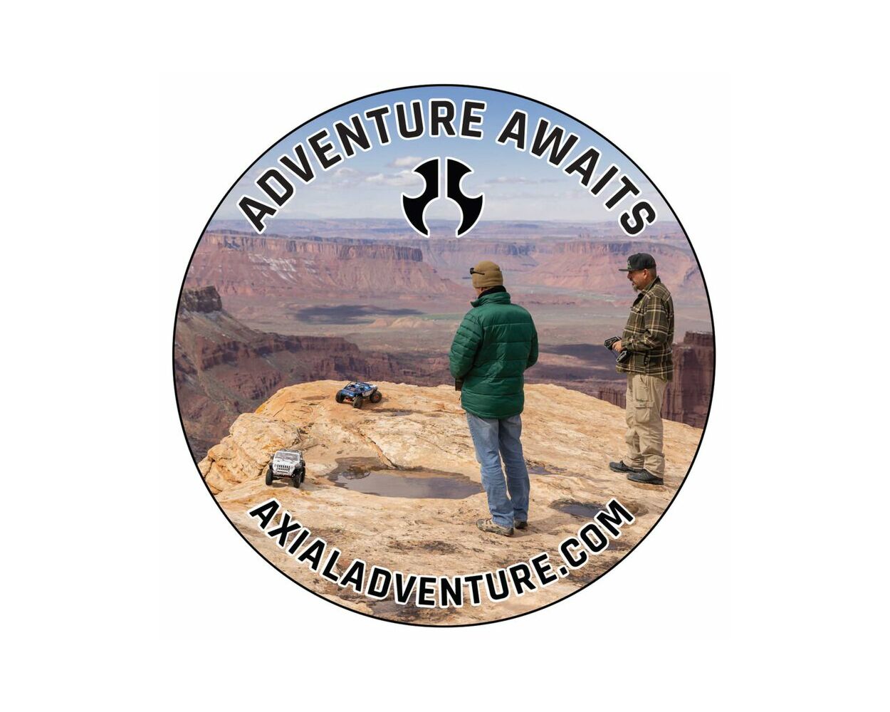 Axial AXI-2446 Adventure Awaits Sticker (Set of 25)
