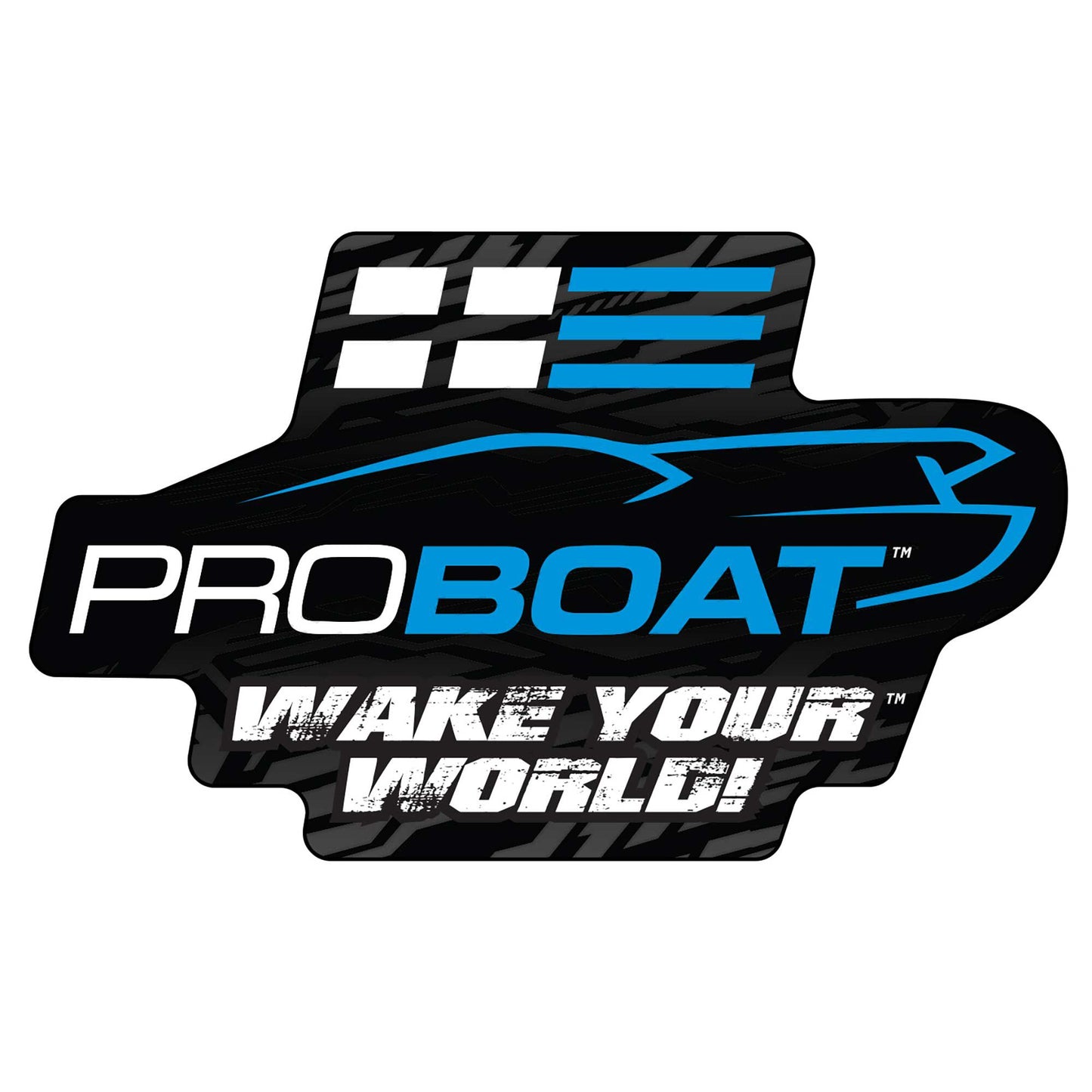Pro Boat PRB-2496 Wake Your World Logo Sticker (Set of 25)