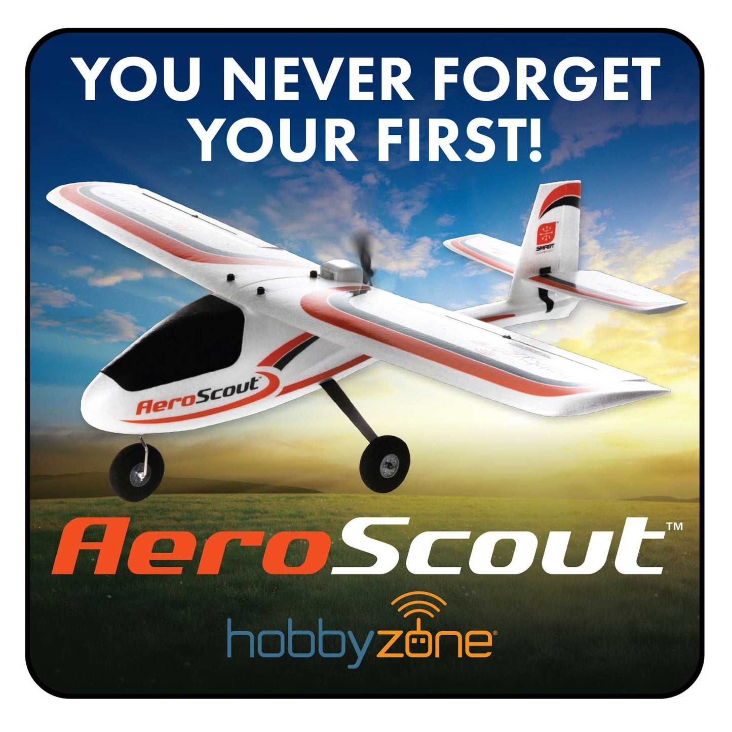 HobbyZone HBZ-2473 HobbyZone Aeroscout Sticker (Set of 25)