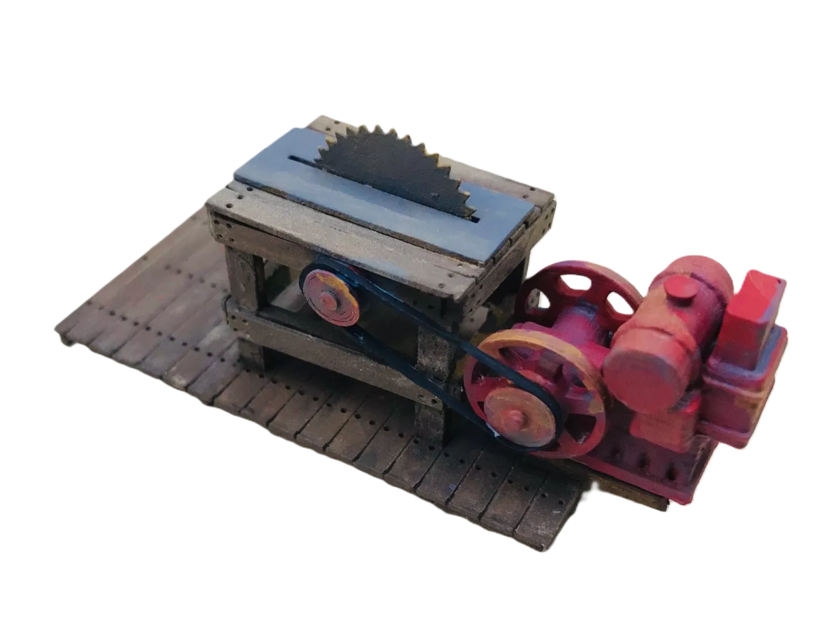 Scale Model Engineering RTR O Gasoline Table Saw