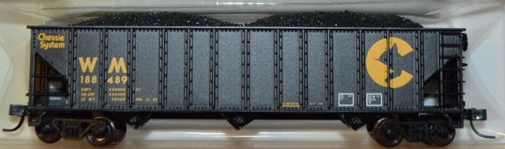 Atlas 189908 N Scale Chessie System WM 90 Ton Coal Hopper Car