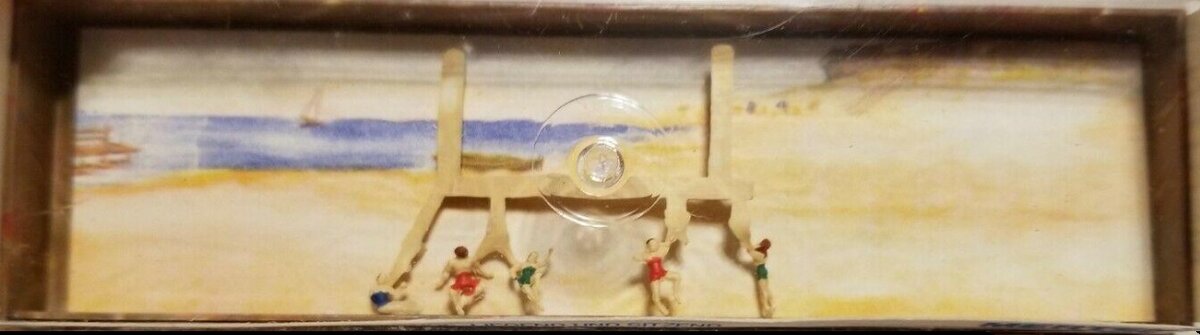 Merten Z 954 Z Scale Sun Bathers Lying & Sitting Figures (Set of 6)
