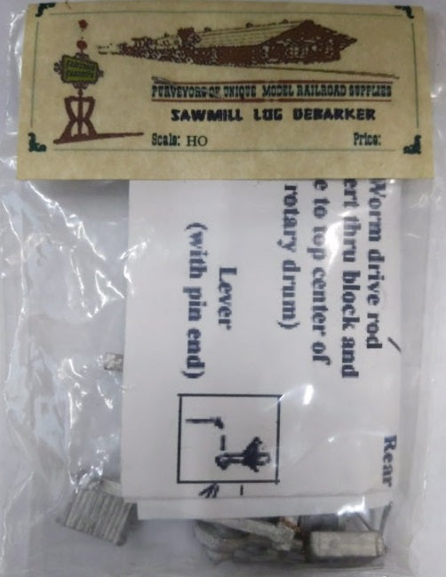 Comstock 187 HO Scale Sawmill Log Metal Kit