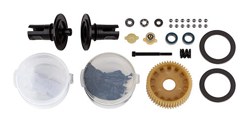 Team Associated 92498 RC10B7 Ball Differential Set with Caged Thrust Bearing