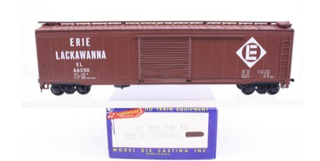Roundhouse 1258 HO Erie Lackawanna 50' Plug Door Box Car Kit