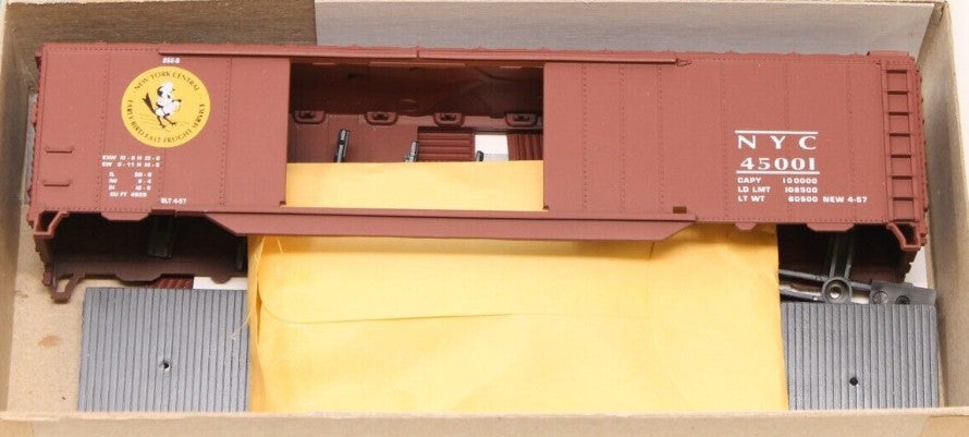 Athearn 45001 HO Blue Box 50' Dbl Door Box Car New York Central NYC #45001 Kit