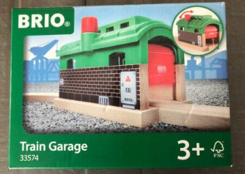 Brio World 33574 Plastic Wooden Train Garage Trainz