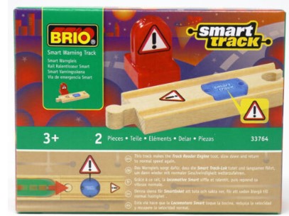 Brio 33764 Wooden Smart Warning Track (2 Pieces)